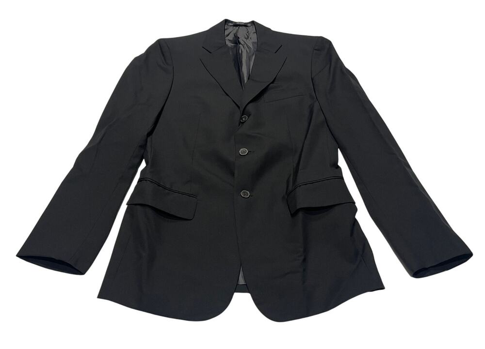 12-45 JIL SANDER Men's 100% Virgin Wool Tailored Blazer Size IT46/US36/Small